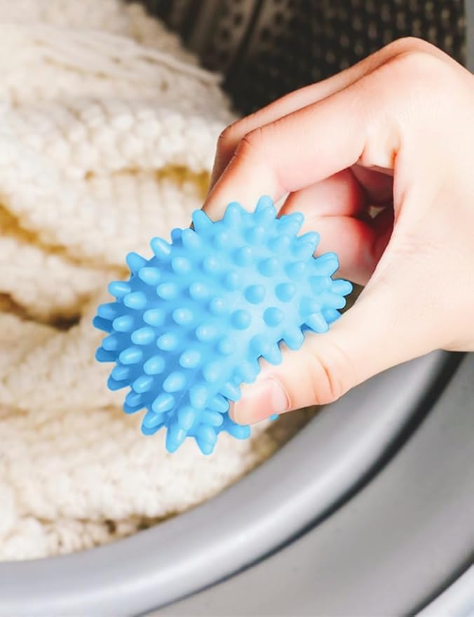 uvbws4PCSReusable Laundry Dryer Balls - Eco Friendly Fabric Softener Alternatives Soften and Fluff Laundry Wrinkle Release, Anti Static Dryer Drying Balls for Laundry