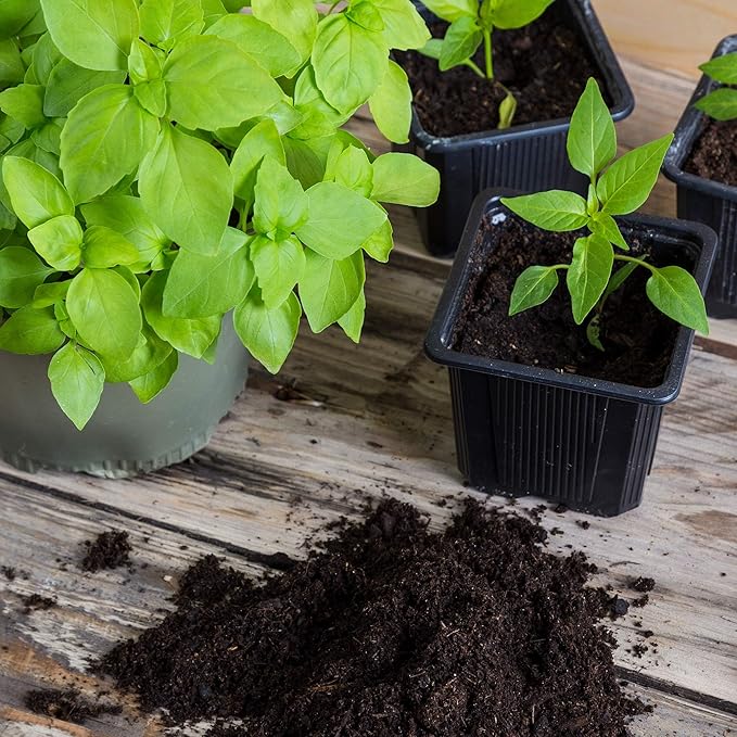 Minute Soil Eco-Friendly Coco Brick 24 Pack ā OMRI Medium Expands to 36 Gal ā Ideal for Seedlings, Planters, Greens, Houseplants, Raised Beds, Hydroponics, Outdoor Use