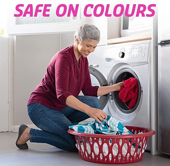 Vanish Oxi Action Colour Safe Stain Remover Powder for Clothes 1Kg, 1st Time Amazing Stain Removal Even In 30°C Cold Wash, Lifts Tough Stains, Chlorine-Free Formula, Safe On Everyday Fabrics