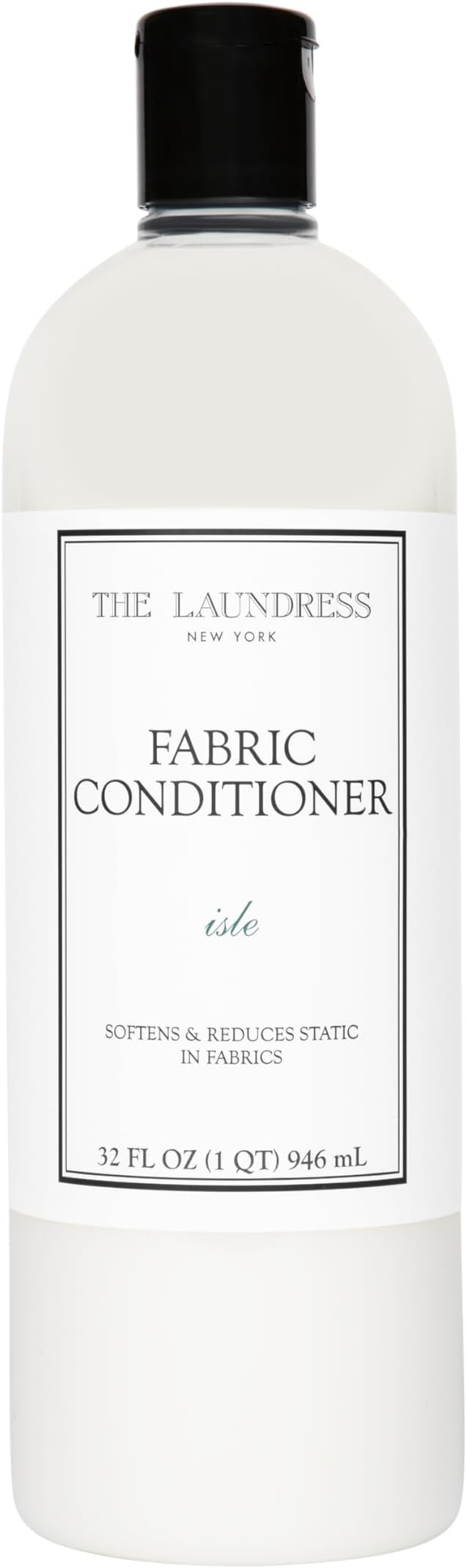 The Laundress Isle Fabric Conditioner, Soften Fabrics, Reduces Static, Concentrated Fabric Softener Liquid, Isle Scent, 32 Fl Oz
