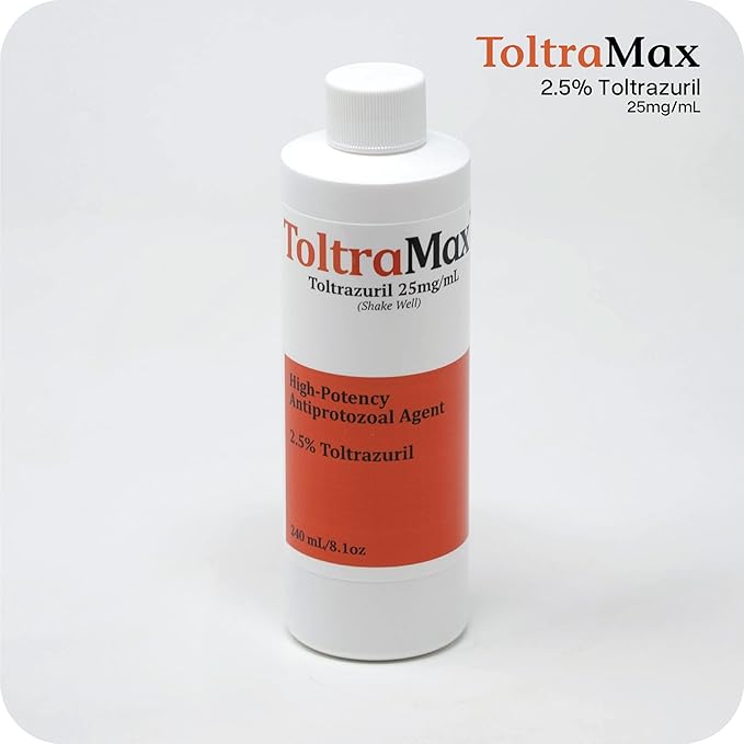 Toltrazuril 2.5% for Horses, Dogs, Cats, 120mL/4 Ounce, for Non-Food Chain Animals, Chicken