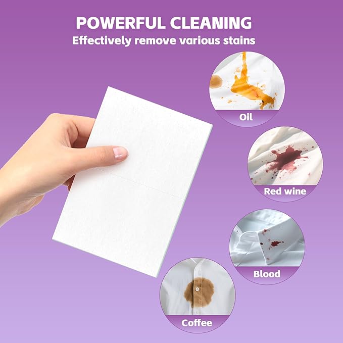 BellaLuce Laundry Detergent Sheets - Laundry Sheets, 400 Loads, Eco-Friendly, Plastic-Free, Lavender Scent, Space Saving, Fast Dissolve & Hypoallergenic