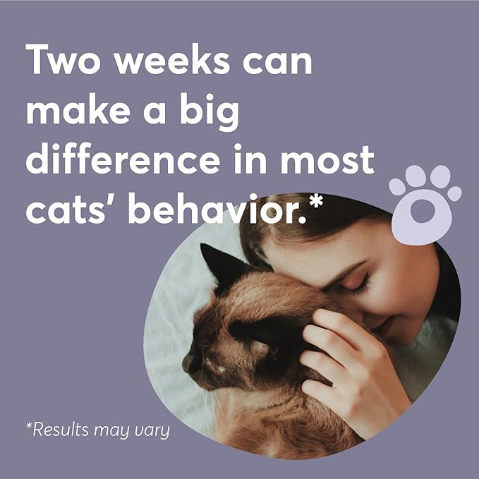 Cat Calming Diffuser Refills – Long-Lasting 30-Day Formula with Pheromones for Stress Relief, Relaxation, and Anxiety Reduction in Cats Easy to Use – (3 Refills)