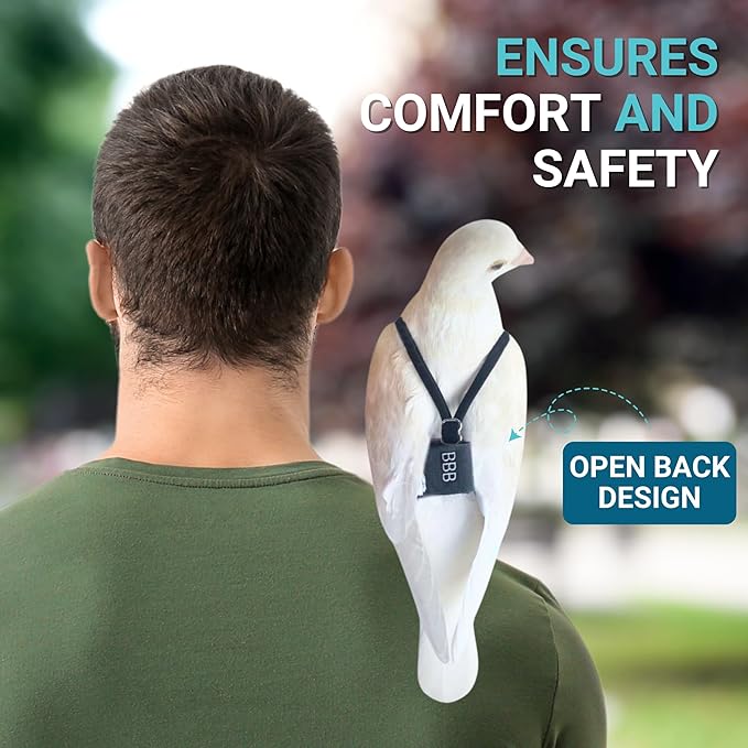 Bev's Bird Boutique Regular Flyper Adjustable Bird Diaper | Reusable, Washable Cloth | Comfort Fit for Parrot, Cockatiels, & Other Small Birds | Fashionable Avian Accessories, Navy & Red, Size 7