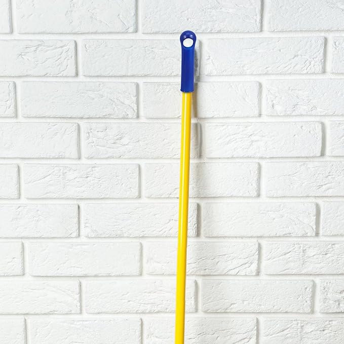 ARTIBETTER 2pcs Plastic Broom Handle Grip Replacement for Sweeping Broom and Dustpan Rod, 19mm Mop Handle End Caps Sleeve Attachment for Household Cleaning Tools