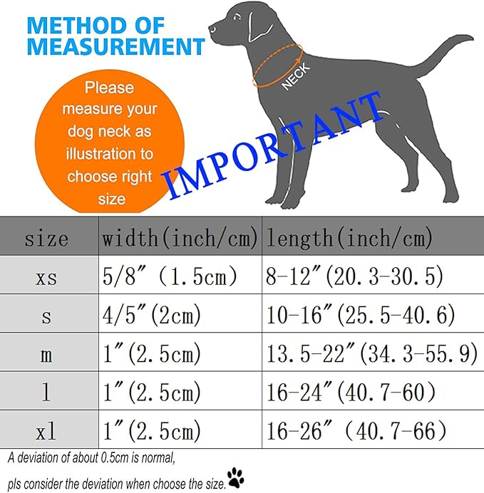 DOGWONG Cotton Dog Collar, Heavy-Duty Dog Collar Durable Soft Boy Dog Collar Cute Wedding Puppy Necklace for Small Medium Large Dog