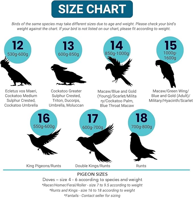 Bev's Bird Boutique Regular Flyper Adjustable Bird Diaper | Reusable, Washable Cloth | Comfort Fit for Parrot, Cockatiels, & Other Small Birds | Fashionable Avian Accessories, Retro Tux, Size 7.5